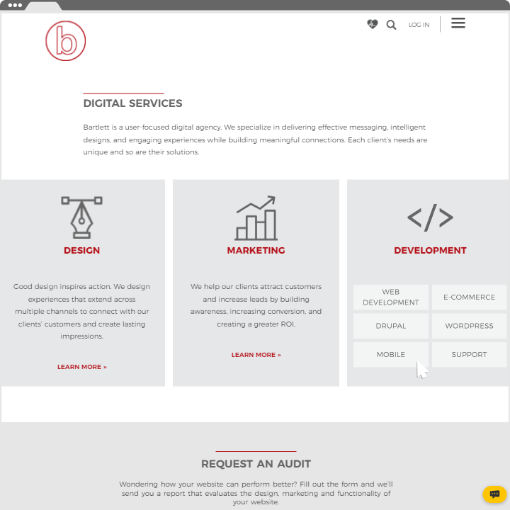 Bartlett Interactive Taxonomy screenshot